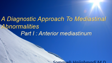 A Diagnostic Approach To Mediastinal Abnormalities